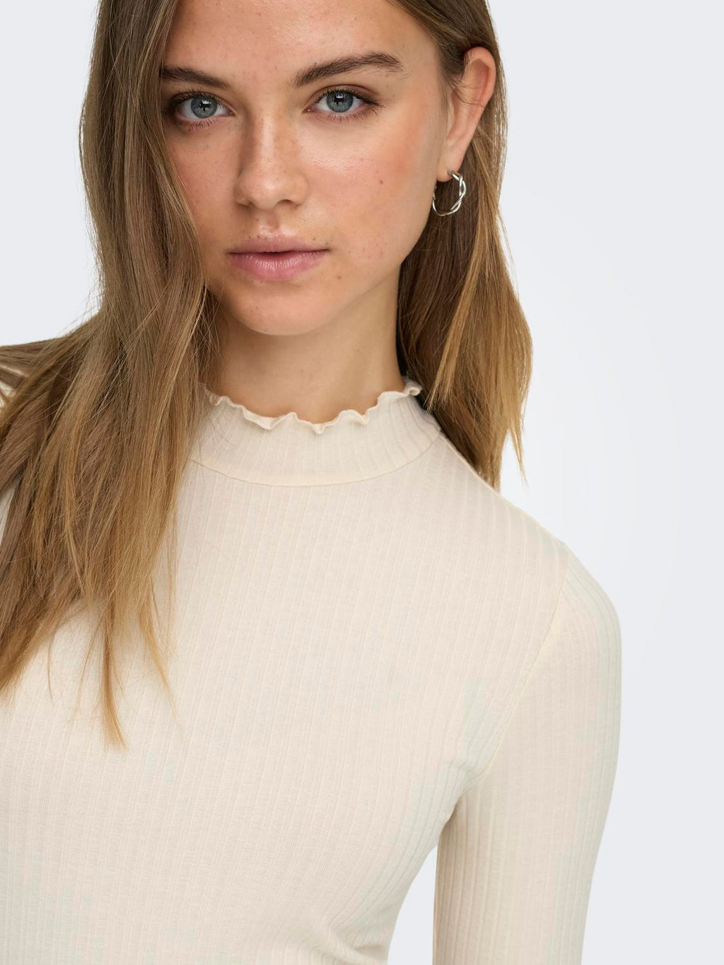 Jdyfransiska L/S Hi-Nck Top Jr