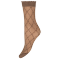Socks logo 25 denier Sand