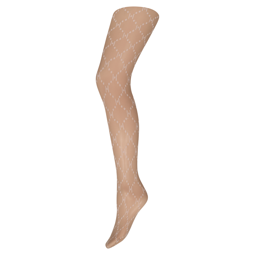 Logo tights white