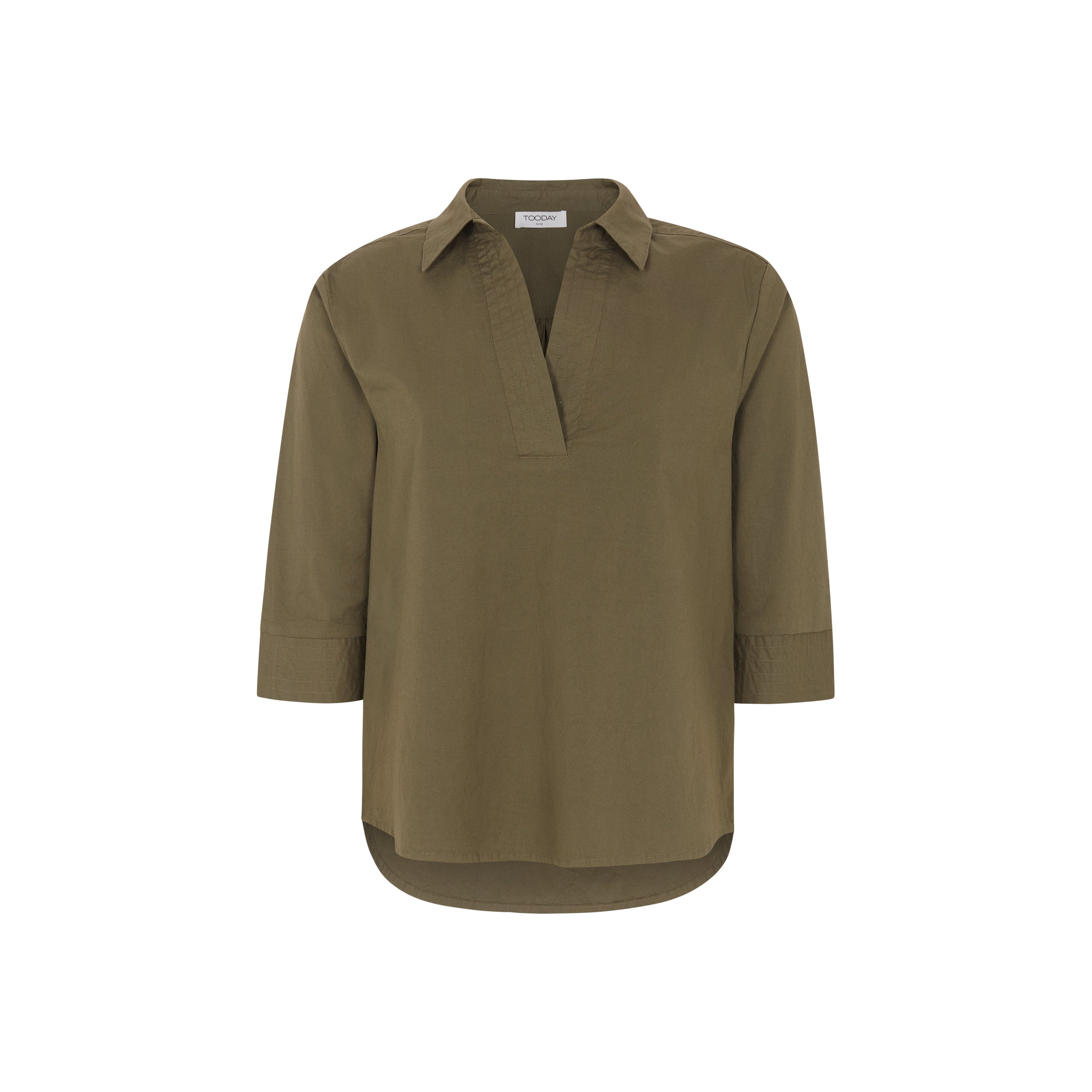 TDASHA SHIRT IVY GREEN SKJORTE