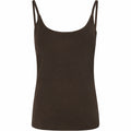 TDPENELOPE SINGLET TOP Bitter Chocolate