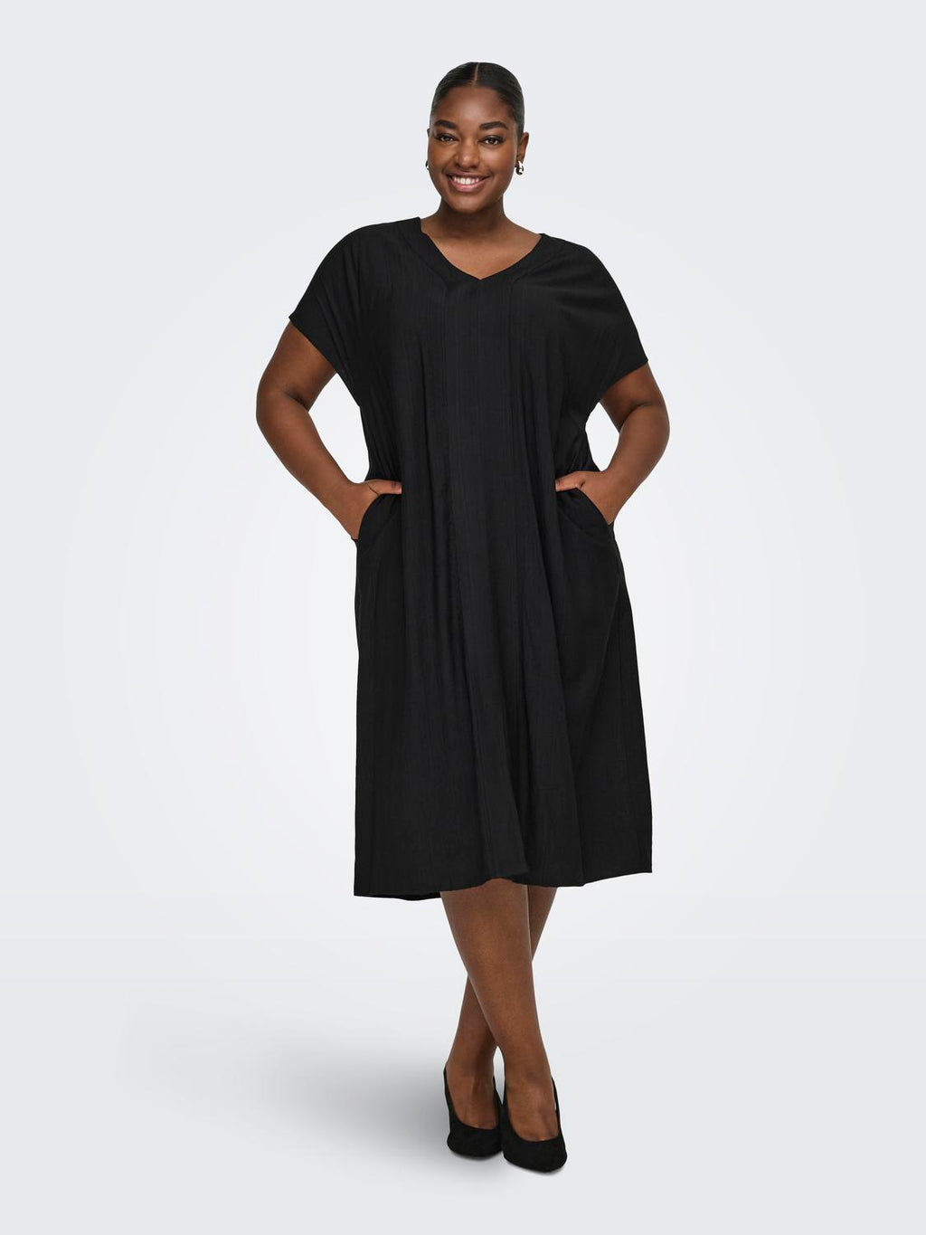 CARJOANNA V-NECK IN-ONE CALF D