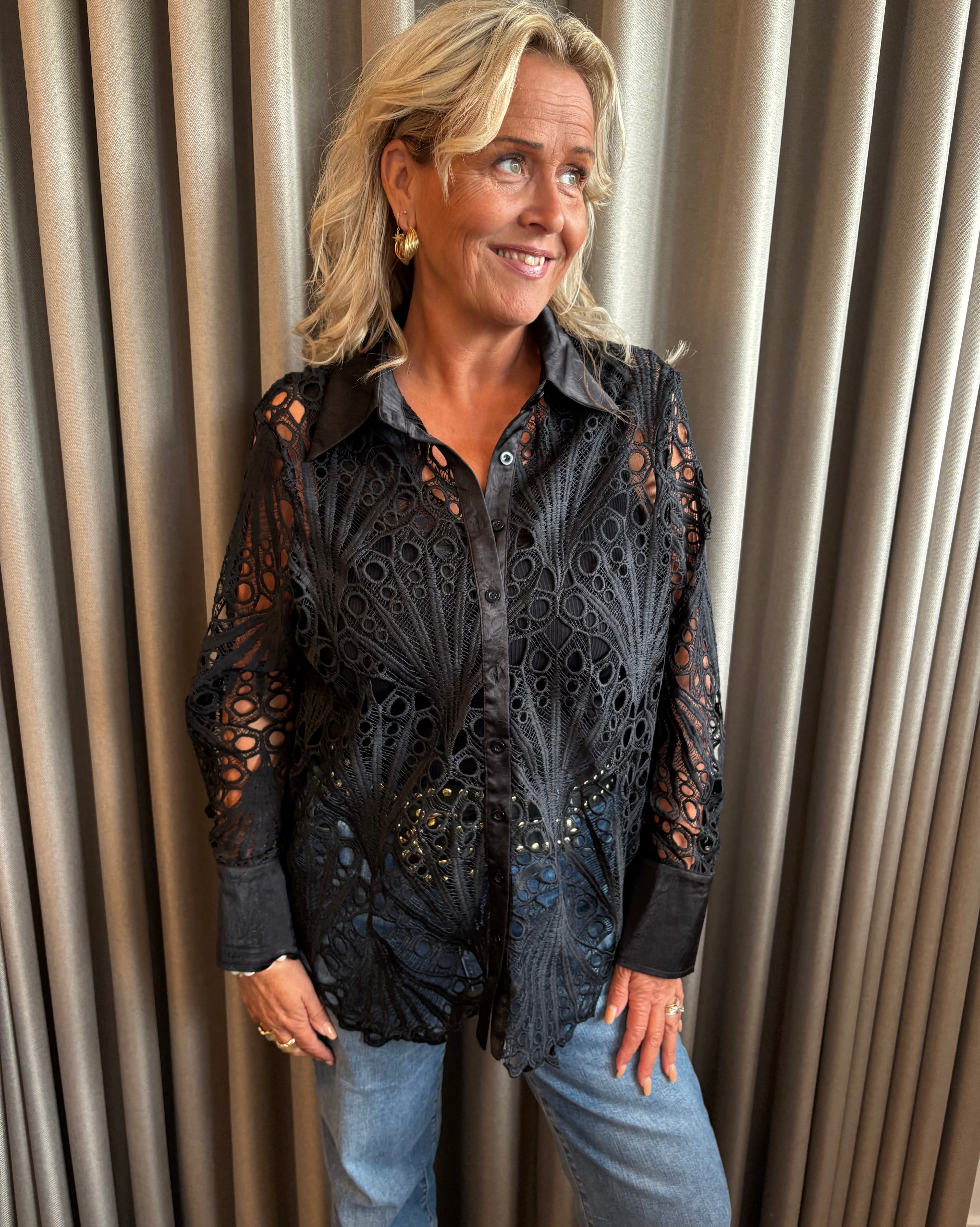 OLINE LACE SHIRT