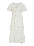 VILOVIE S/S WRAP MIDI DRESS SN