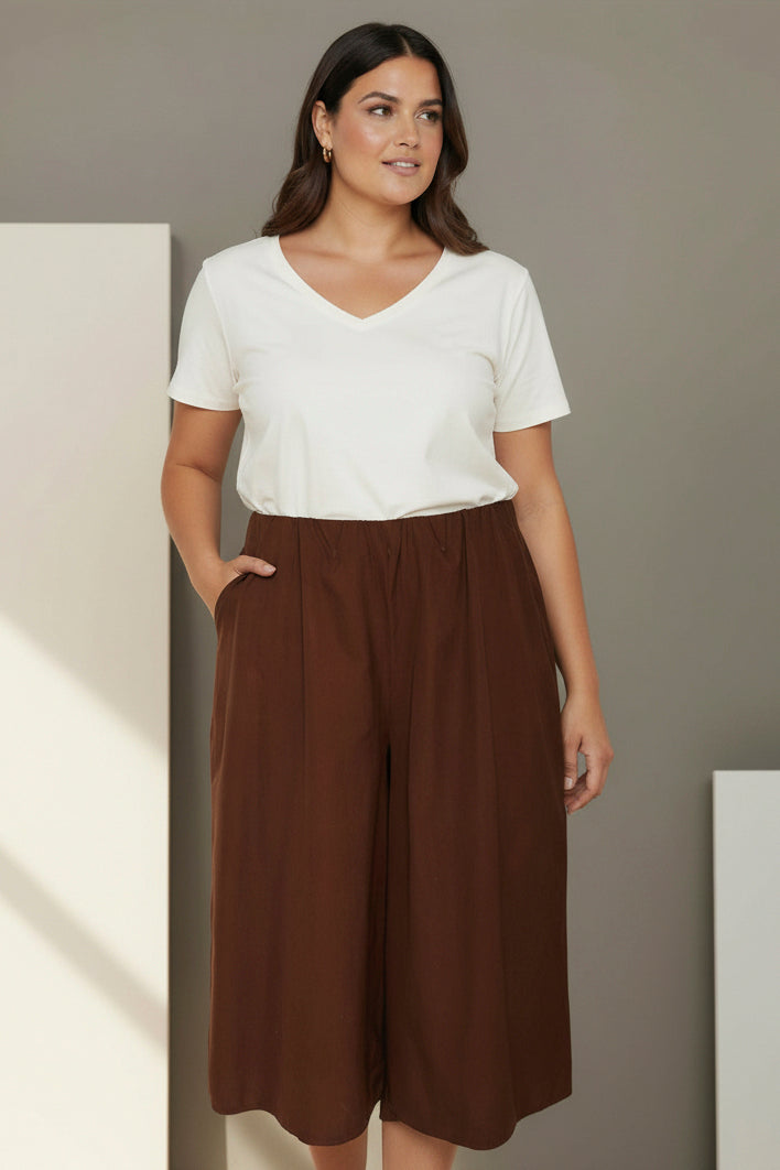 VIBE PANTS COCOA BUKSER