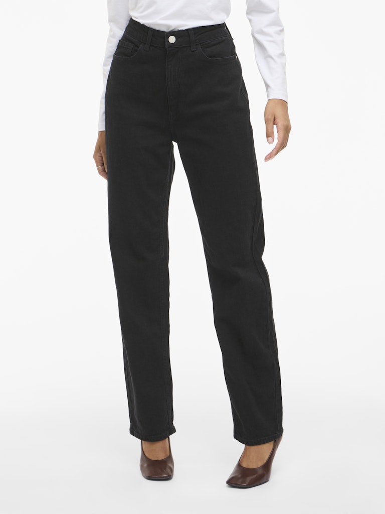 Vikelly straight jeans sort