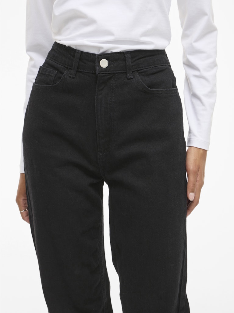 Vikelly straight jeans sort