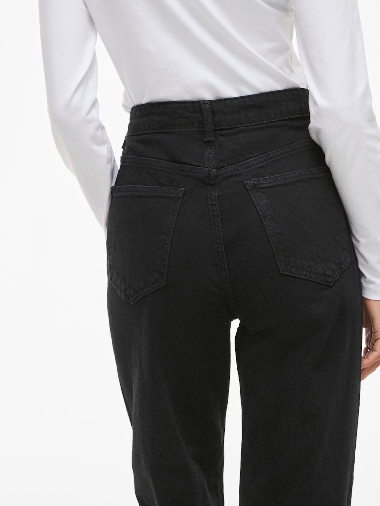 Vikelly straight jeans sort