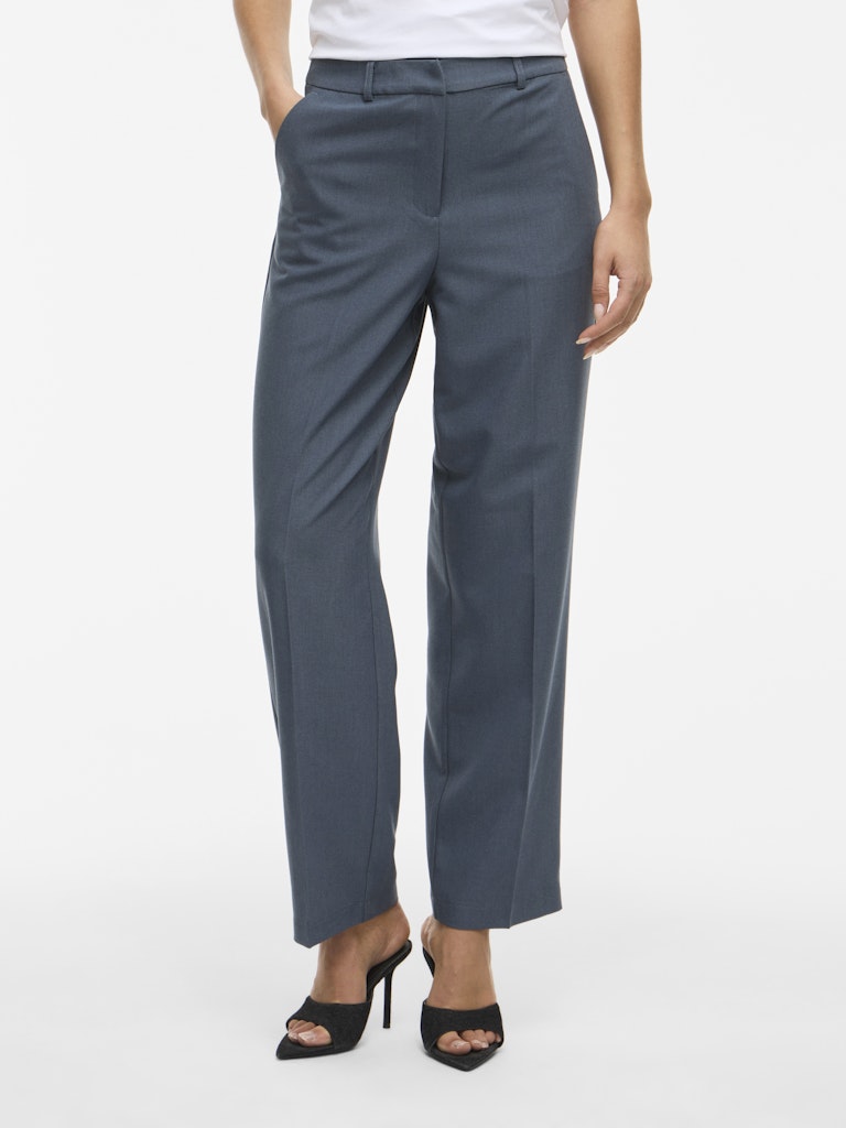 VIsiffe pants melang indigo melange