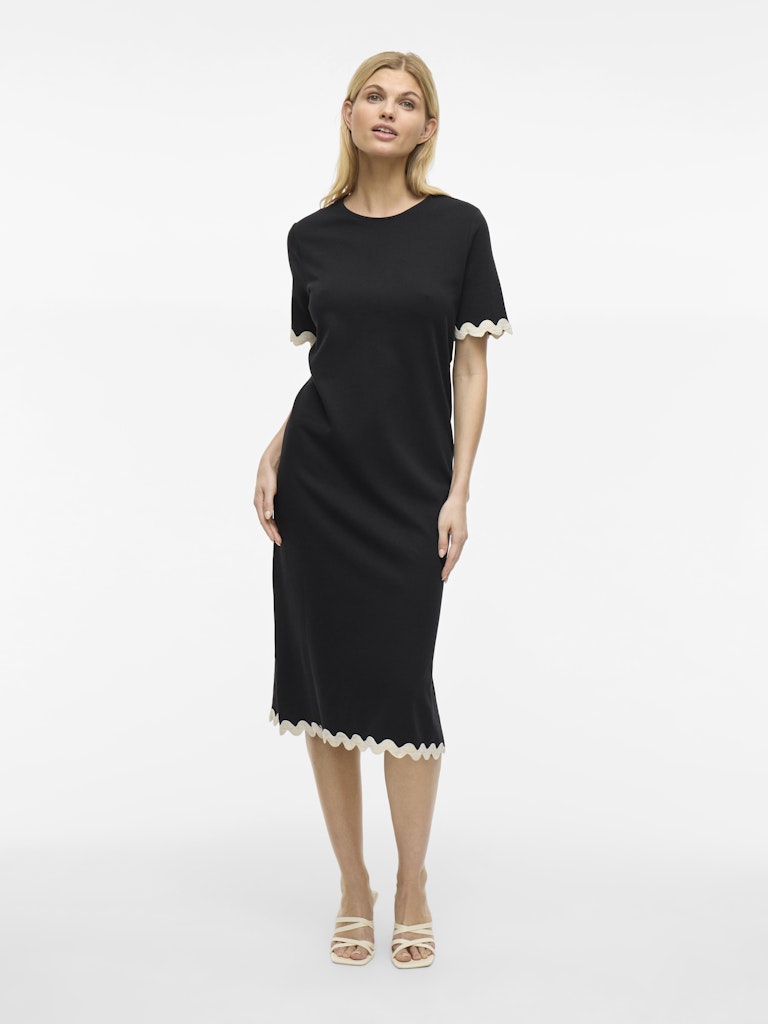 VICALISA O-NECK MIDI DRESS sor