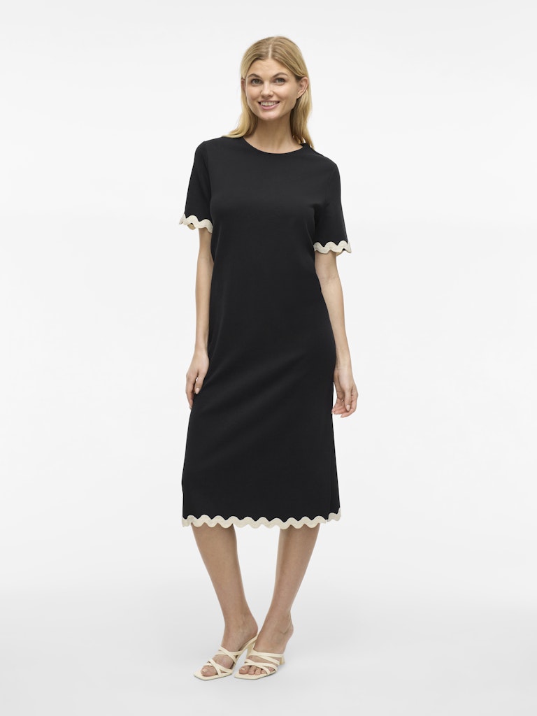 VICALISA O-NECK MIDI DRESS sor