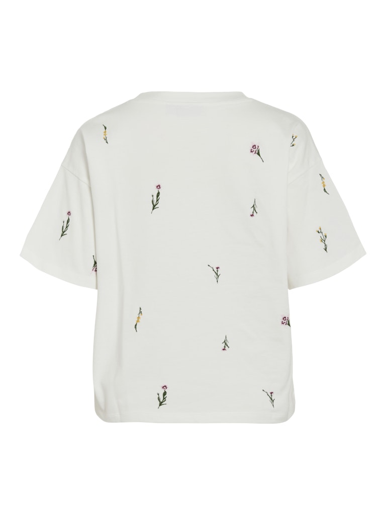 VIMONIE TEE WHITE AOP FLOWER
