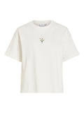 VIMONIE TEE WHITE CENTER FLOWER