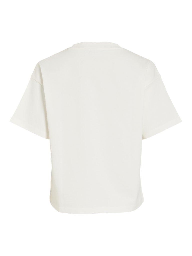 VIMONIE TEE WHITE CENTER FLOWER