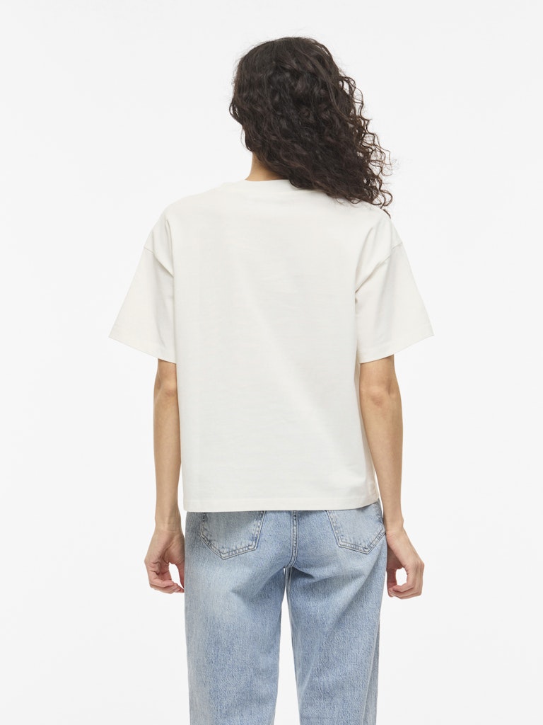 VIMONIE TEE WHITE CENTER FLOWER