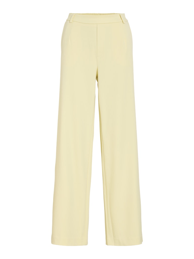 VIVARONE WIDE PANT PASTEL YELLOW