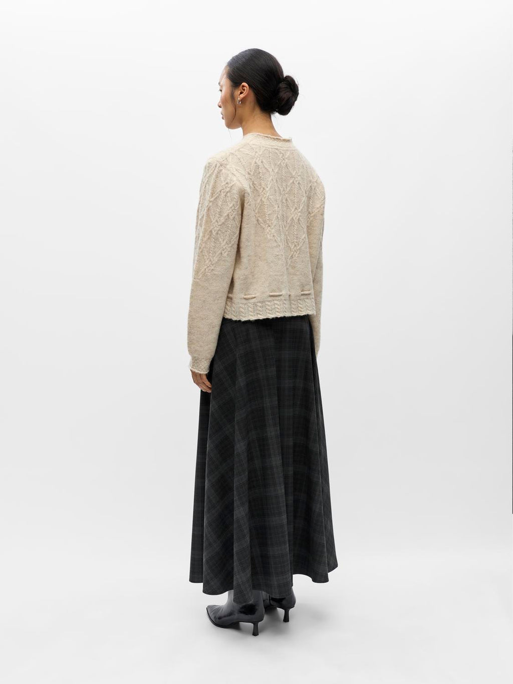 Objgunvi L/S Re Knit Cardigan