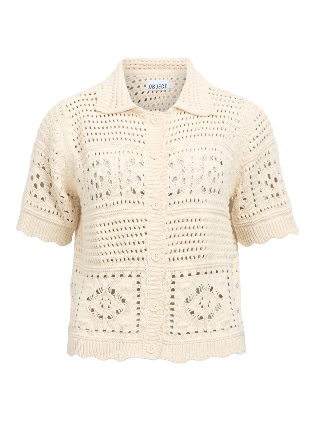 Objbindi S/S Re Short Cardigan