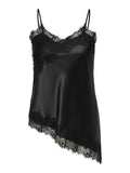 Carindona Strap Satin Lace Top