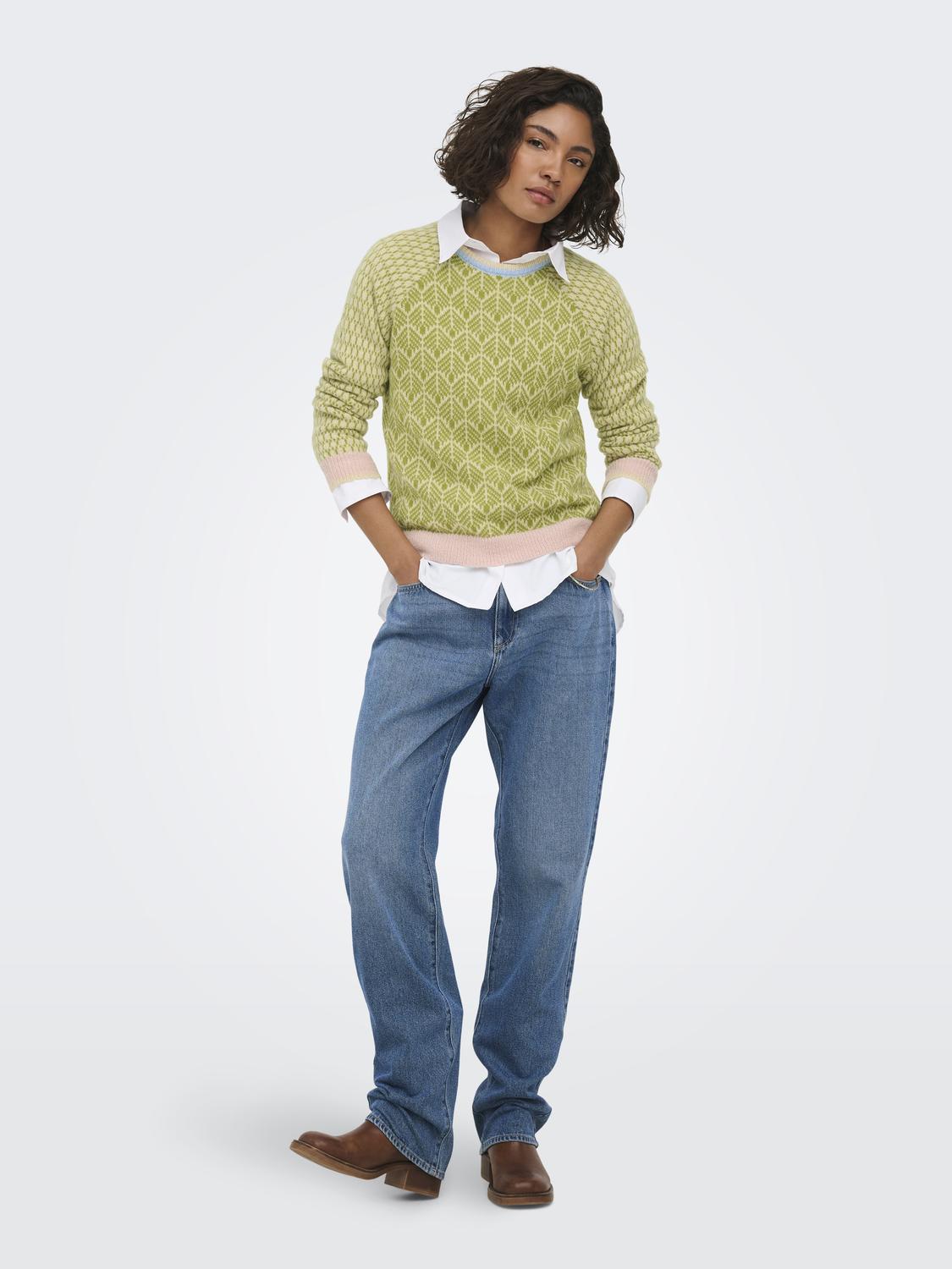 Jdybryn Life L/S Oneck Jacq Pu