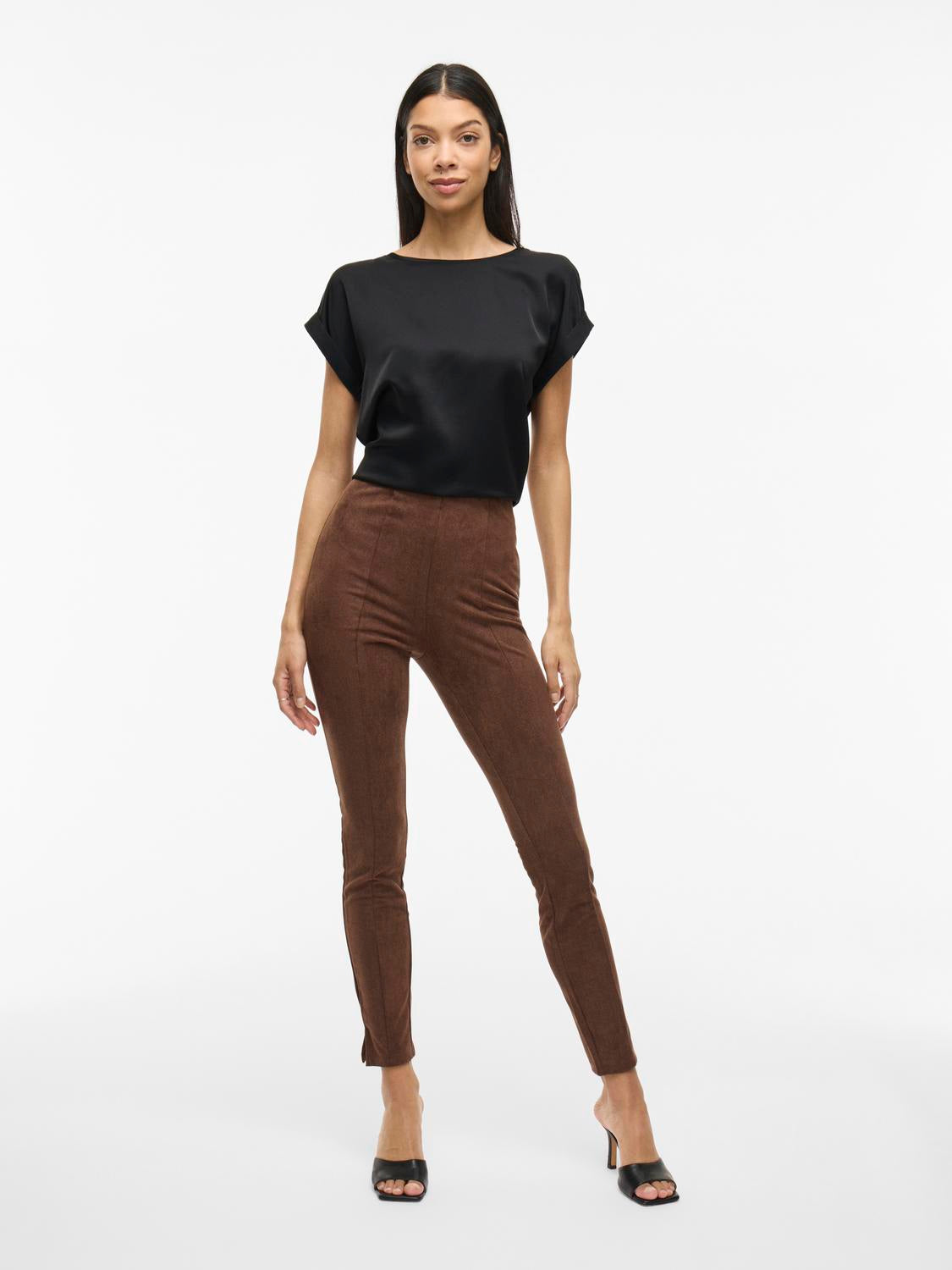 Viellette S/S Satin Top