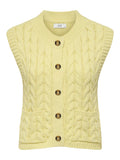 JDYANNALISE CABEL VEST LYS GUL