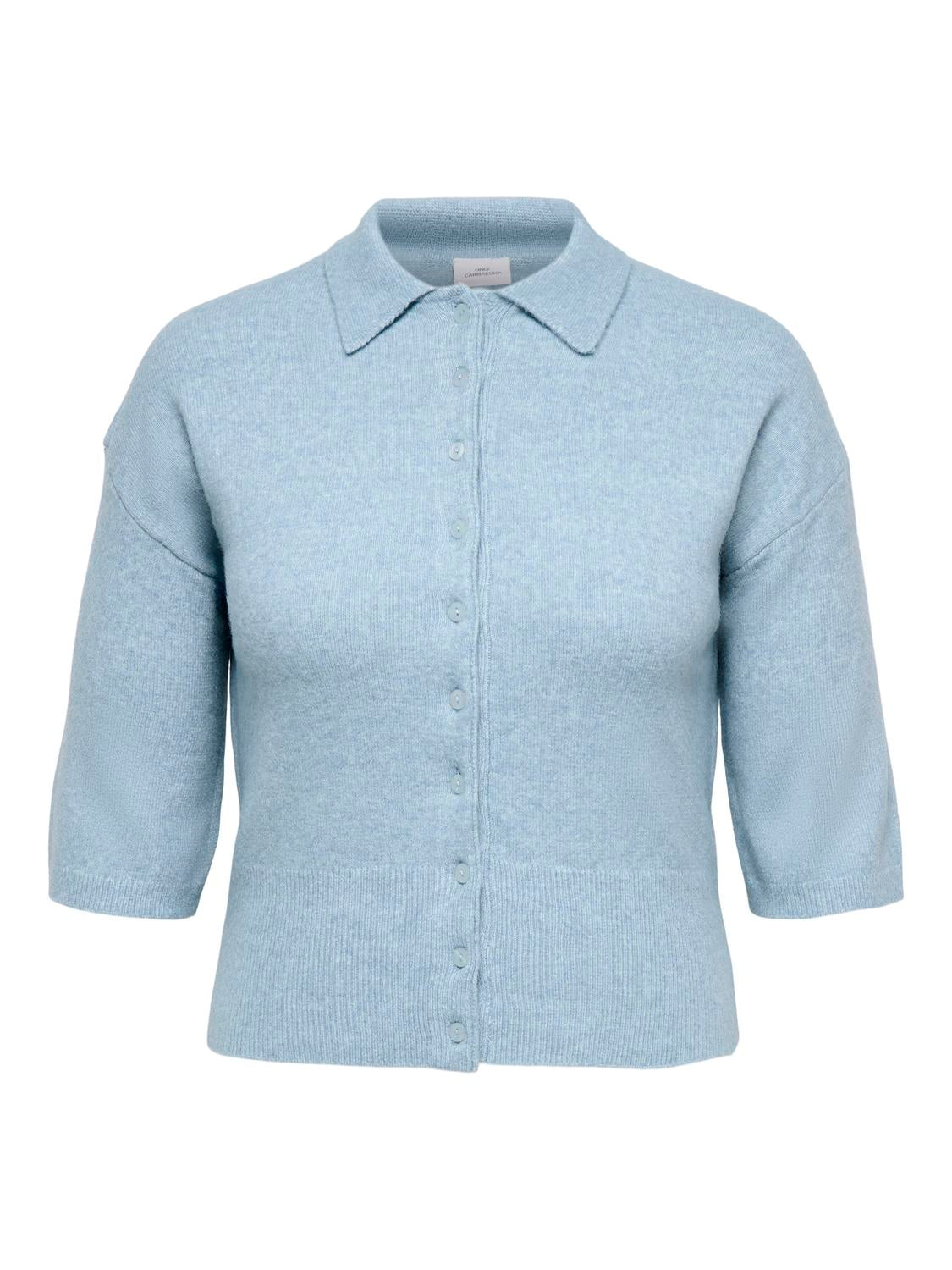 Carmacey 3/4 Polo Cardigan Knt
