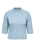 Carmacey 3/4 Polo Cardigan Knt