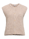 Objsaggia Re Knit Vest Cardigan