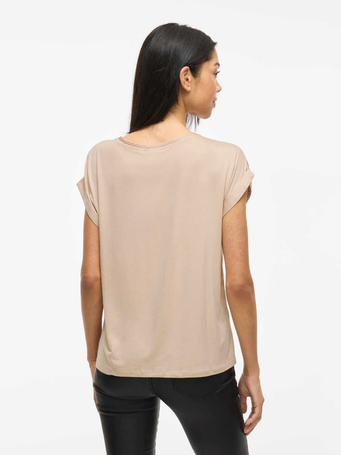 Viellette S/S Satin Top