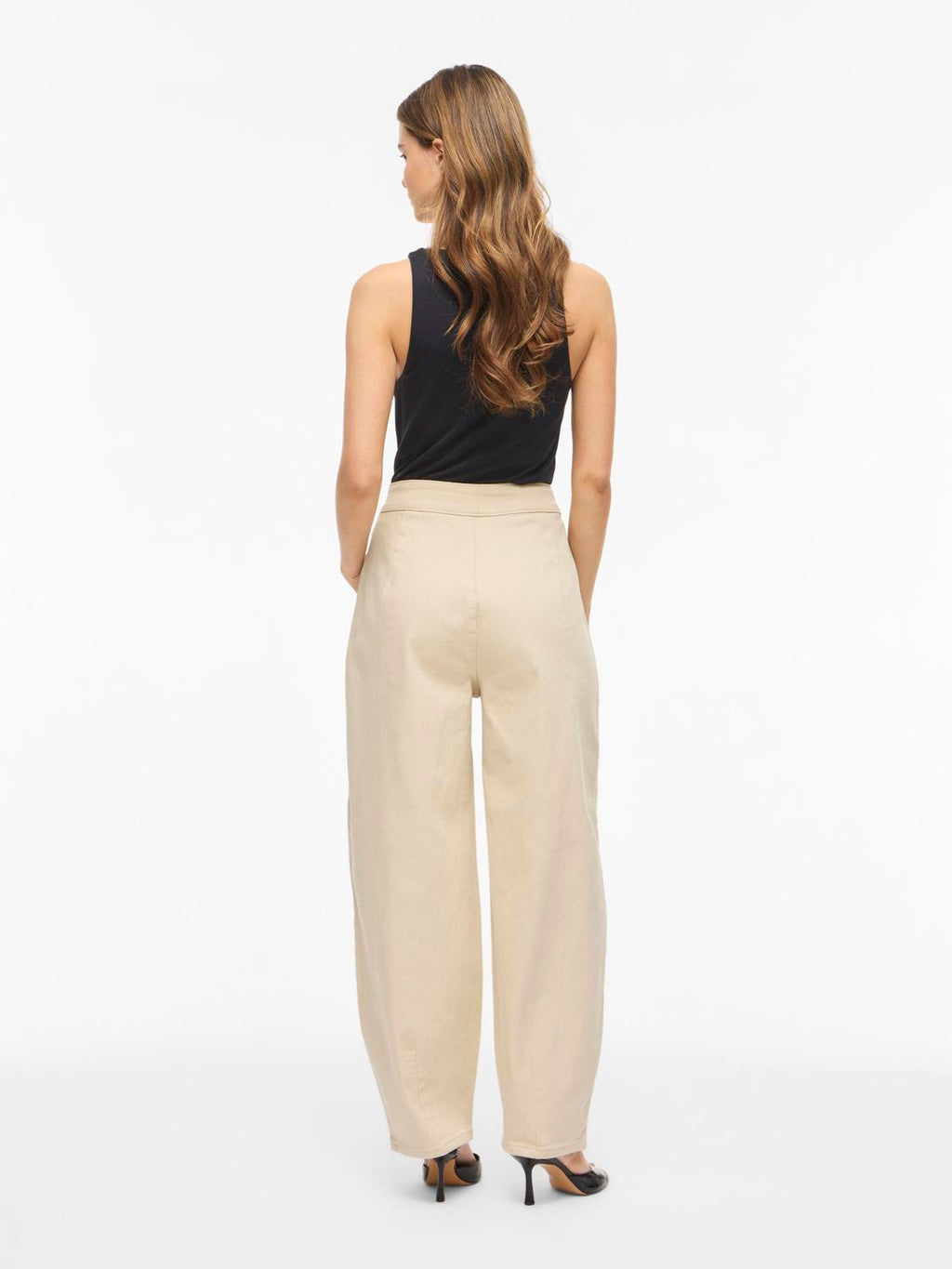 Vichia Hw Barrel Jeans