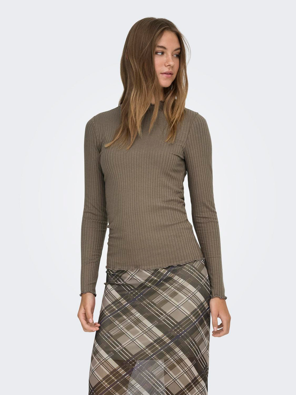 Jdyfransiska L/S Hi-Nck Top Jr