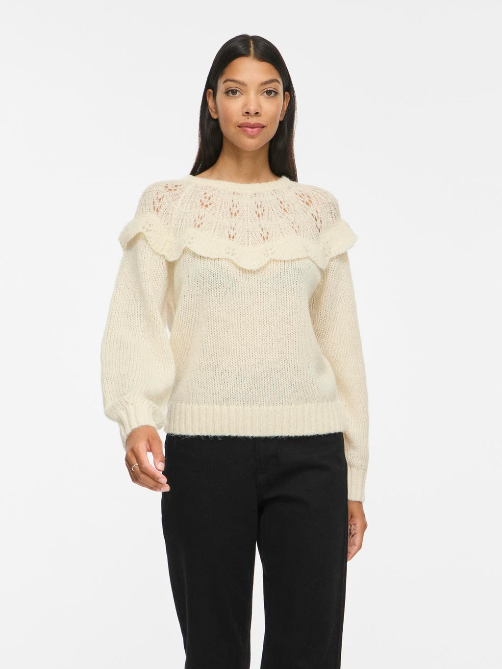 Vimoyano O-Neck Knit Top