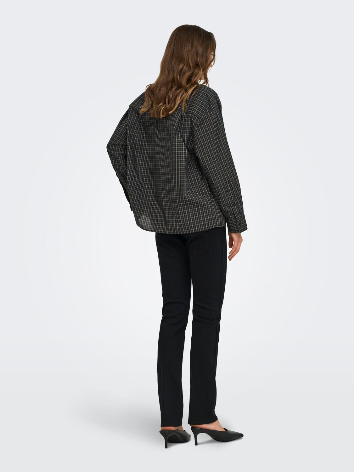 Jdyvilda L/S Scarf Shirt Wvn N