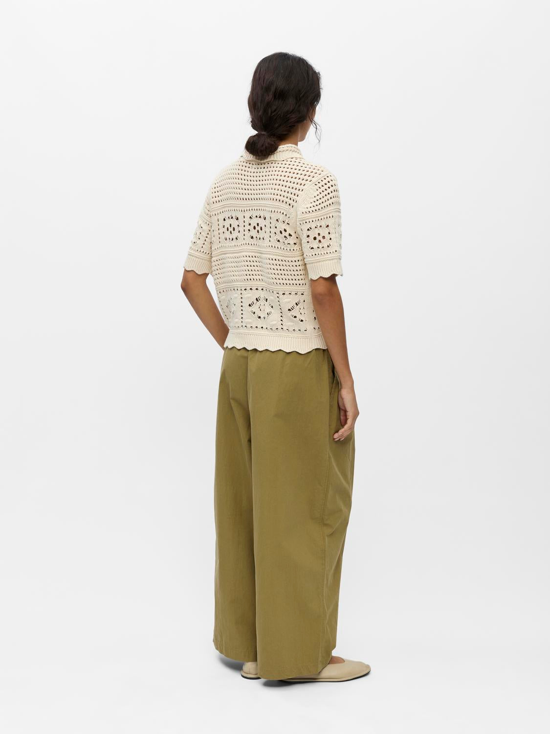 Objbindi S/S Re Short Cardigan