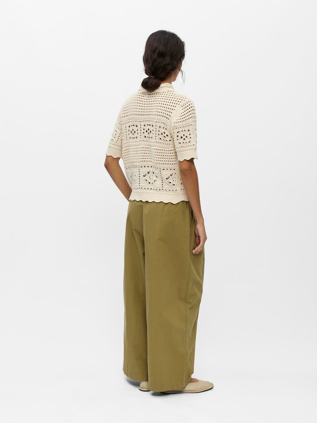 Objbindi S/S Re Short Cardigan
