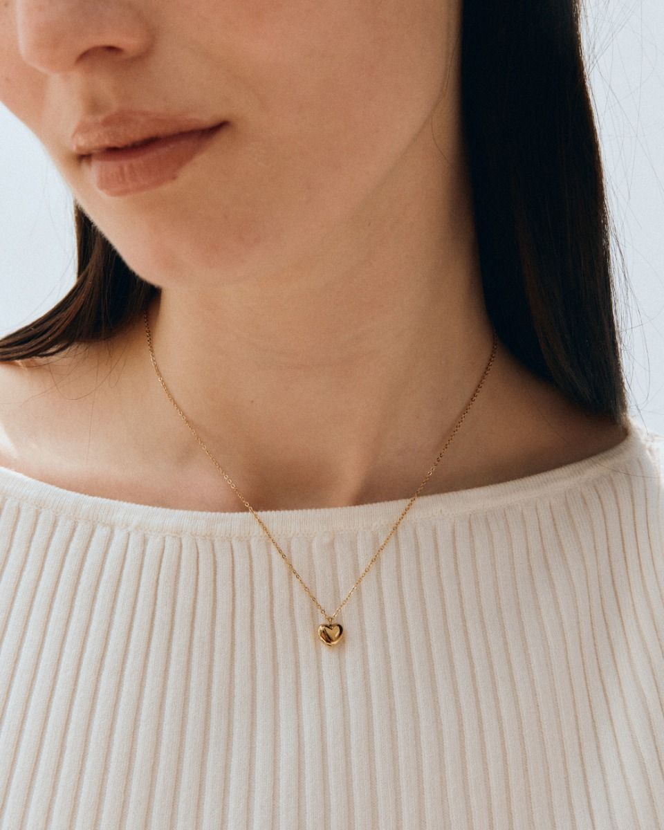 BARLEY NECKLACE GOLD  SMYKKER