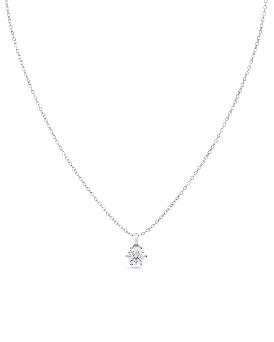 Crown necklace steel