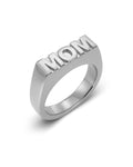 Signet ring mom steel