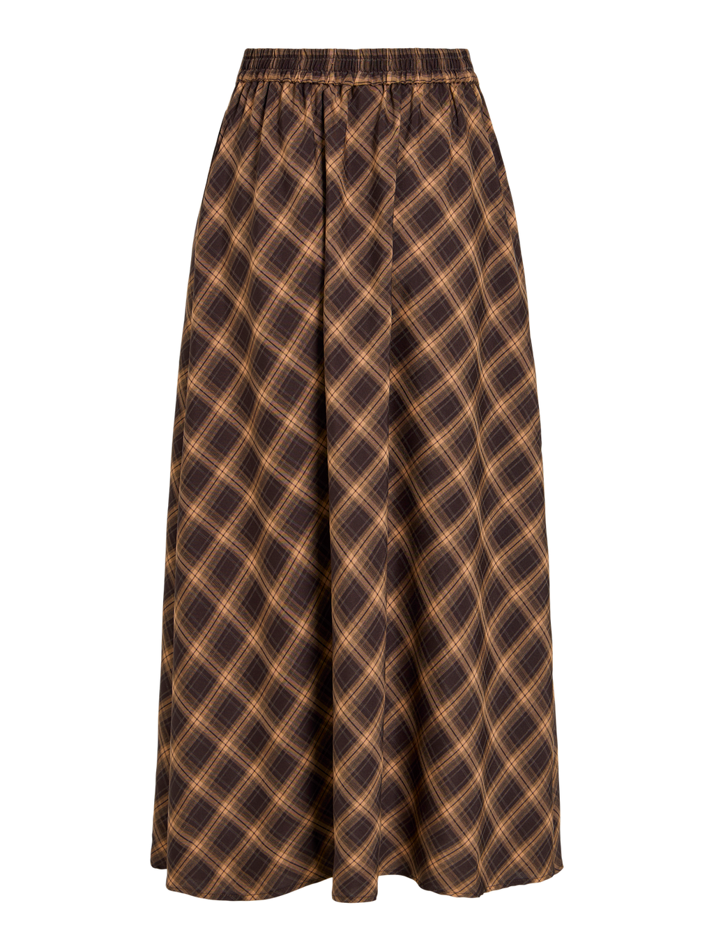 Vilene Check Ankle Skirt/Spi