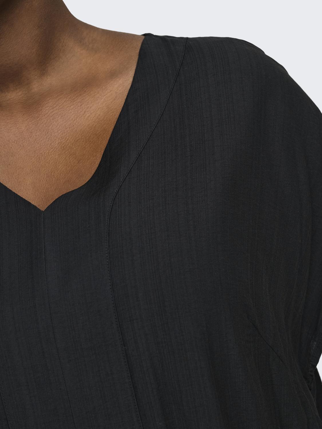 CARJOANNA V-NECK IN-ONE CALF D