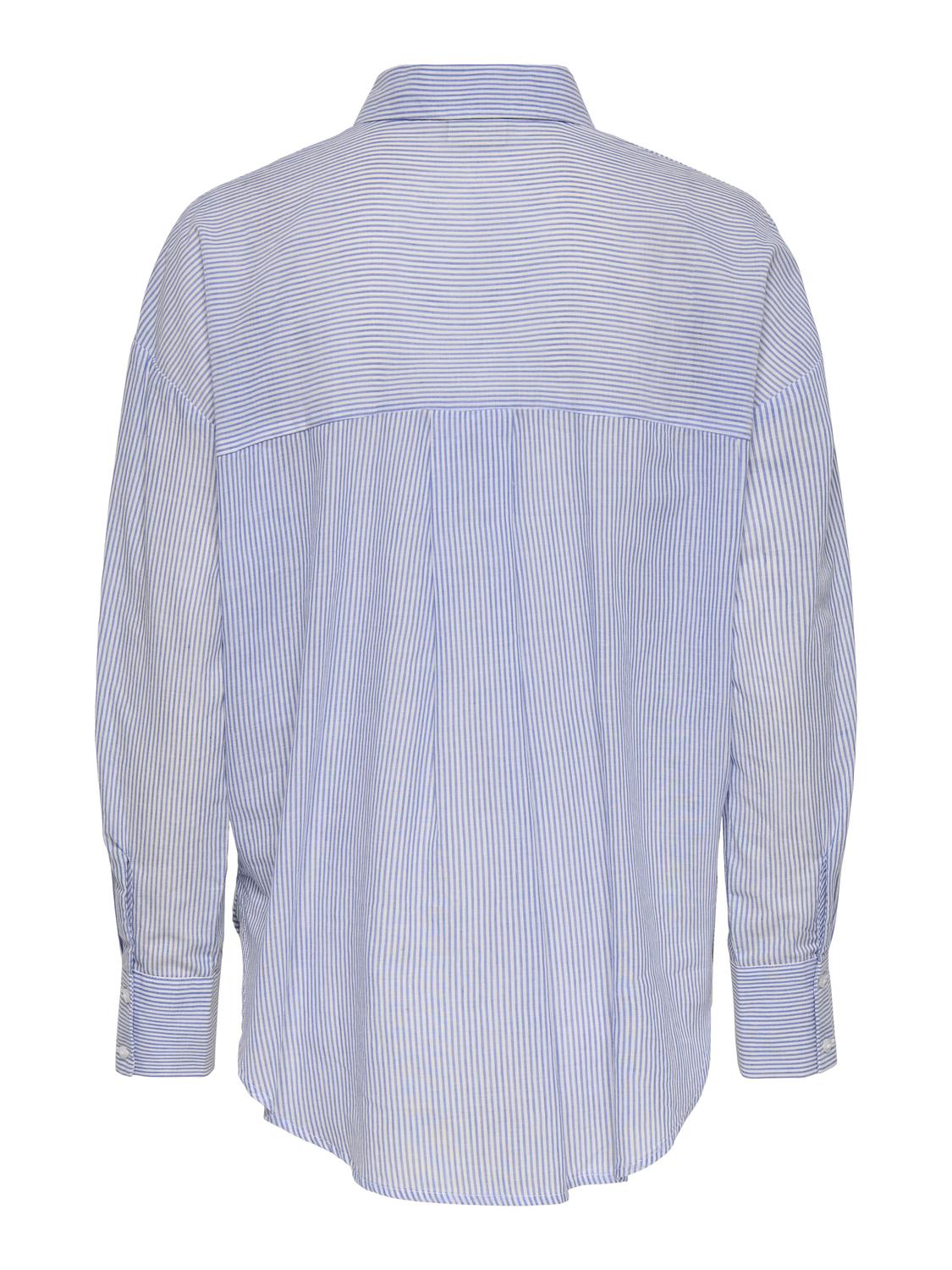 JDYPAIGE LOOSE SHIRT BLUE STRIPE
