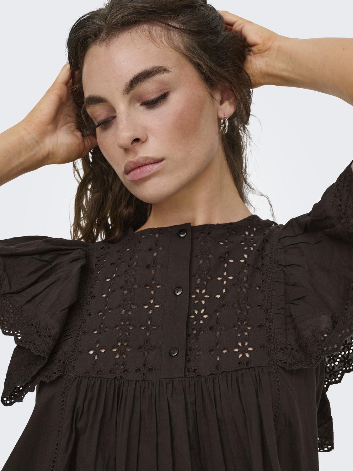 JDYSIGGA S/S TOP CHOCOLATE TORTE