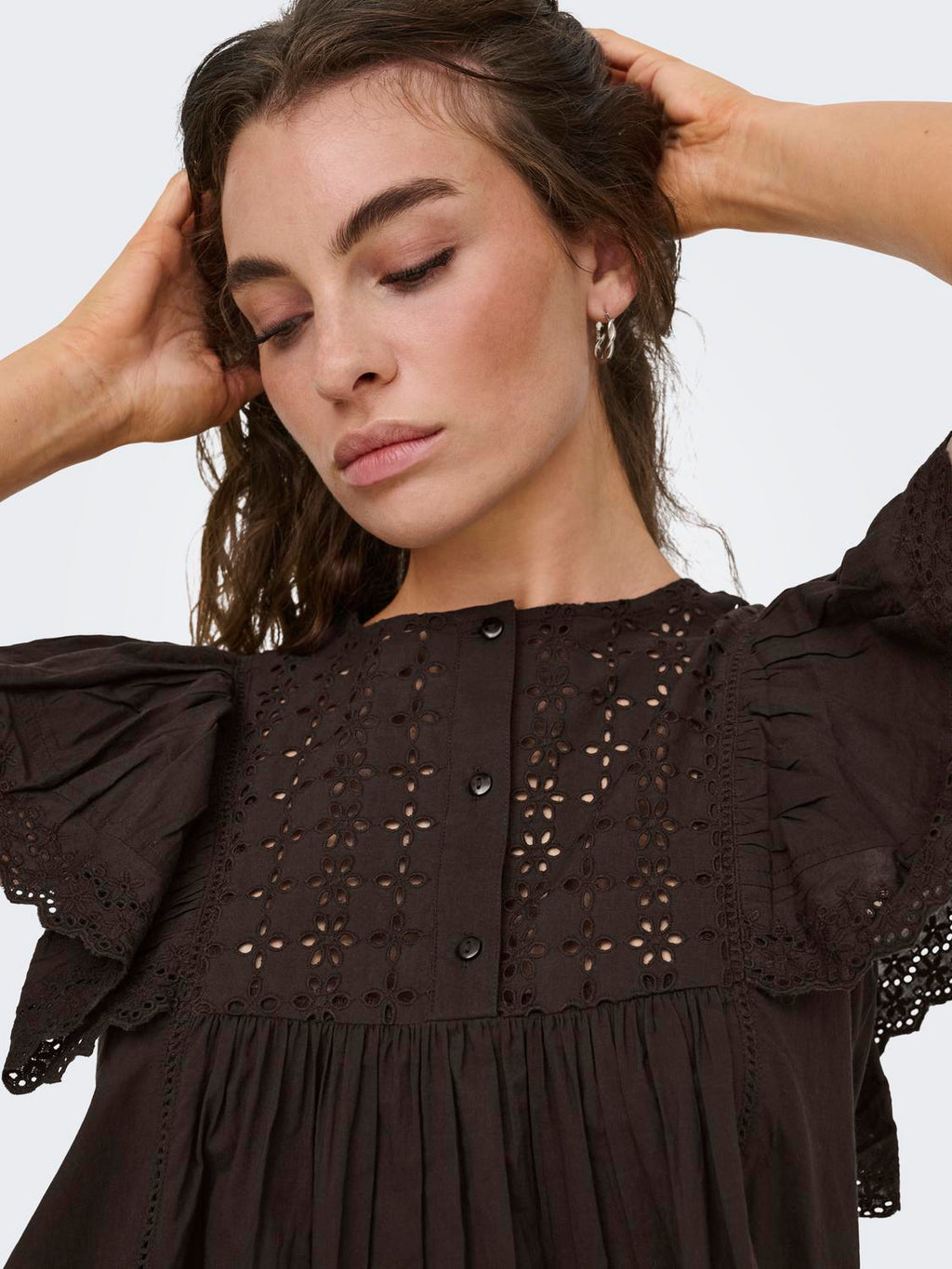 JDYSIGGA S/S TOP CHOCOLATE TORTE