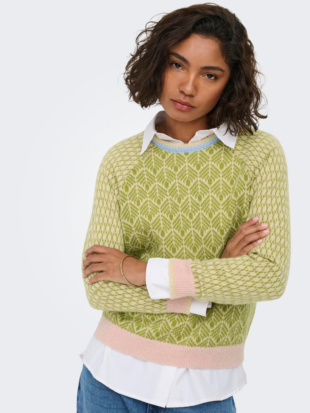 Jdybryn Life L/S Oneck Jacq Pu