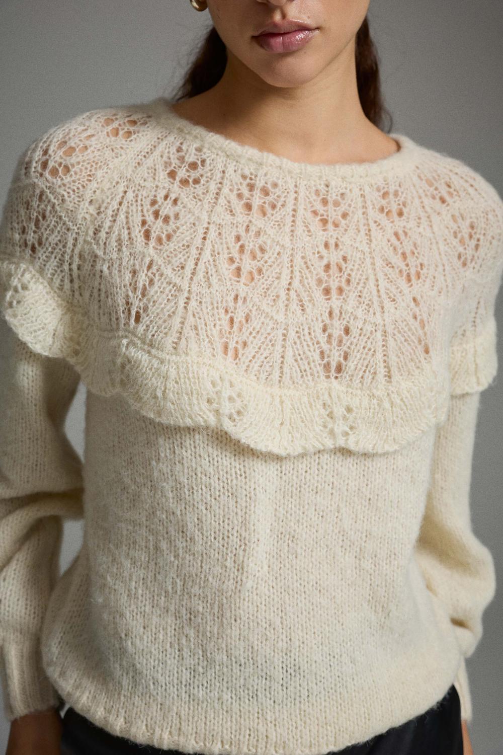 Vimoyano O-Neck Knit Top