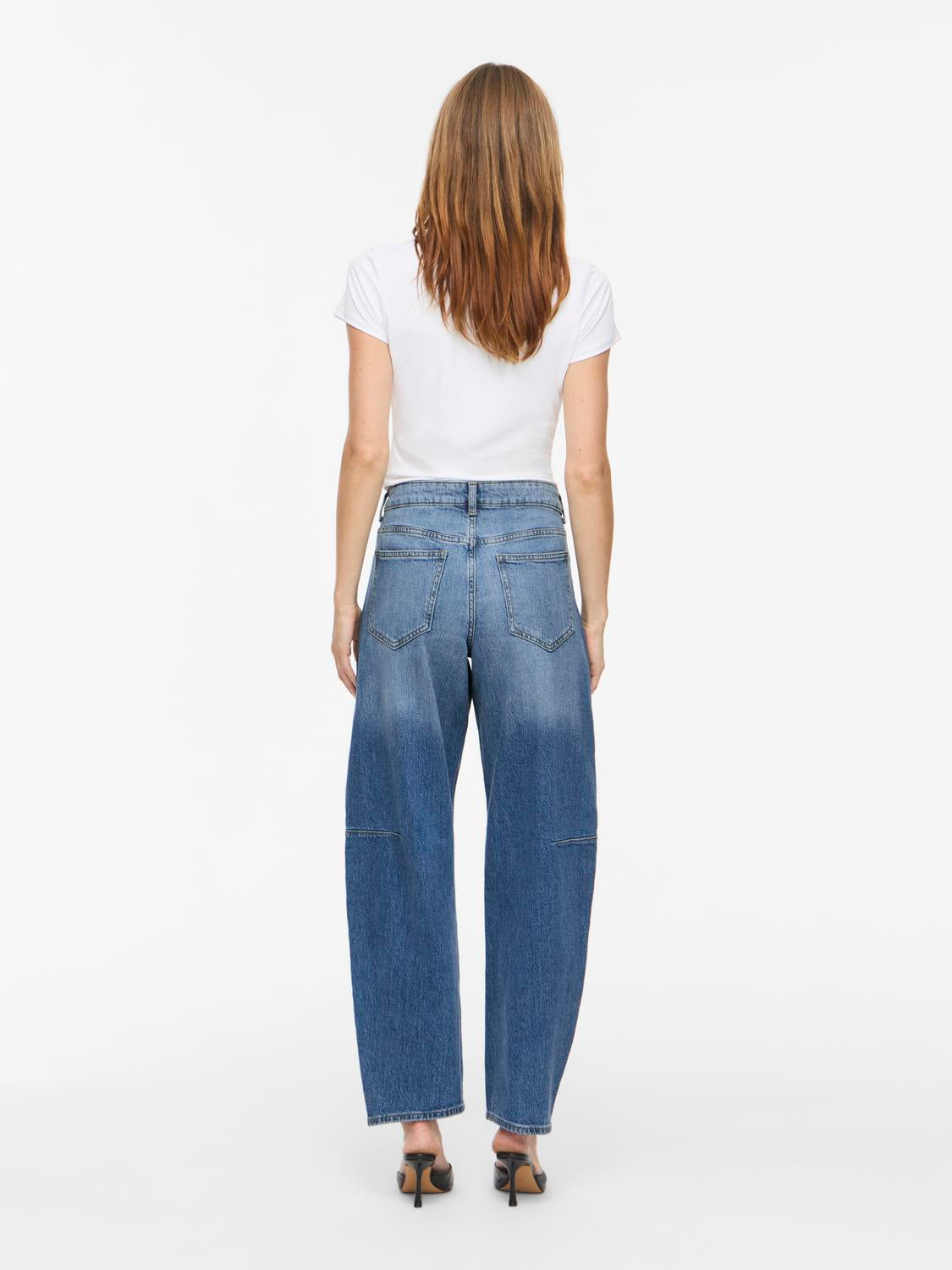 Vibrady Barrel Denim Jeans