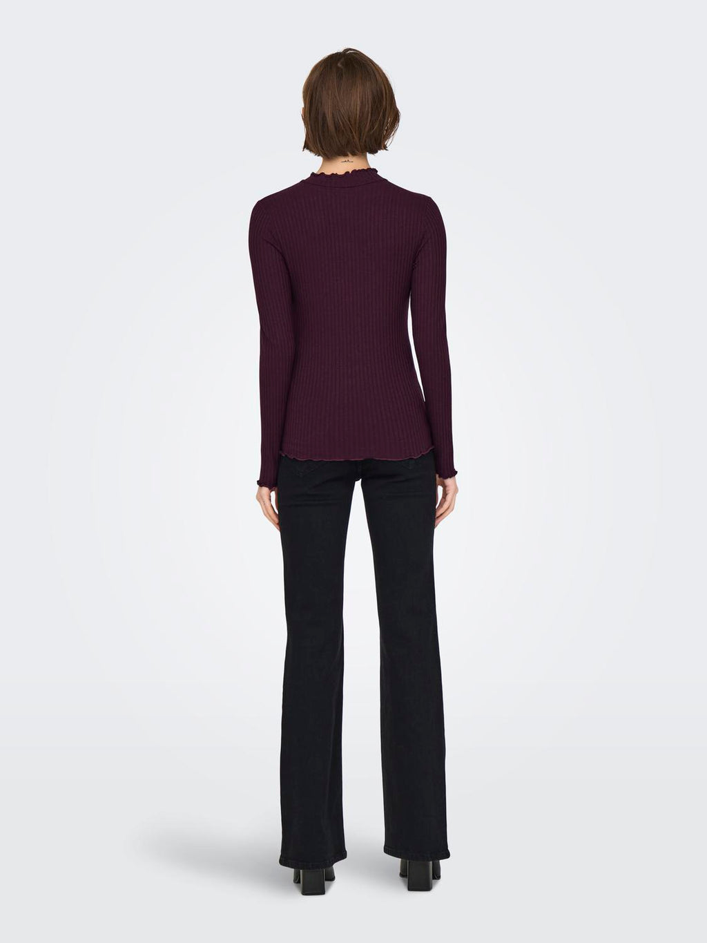 Jdyfransiska L/S Hi-Nck Top Jr