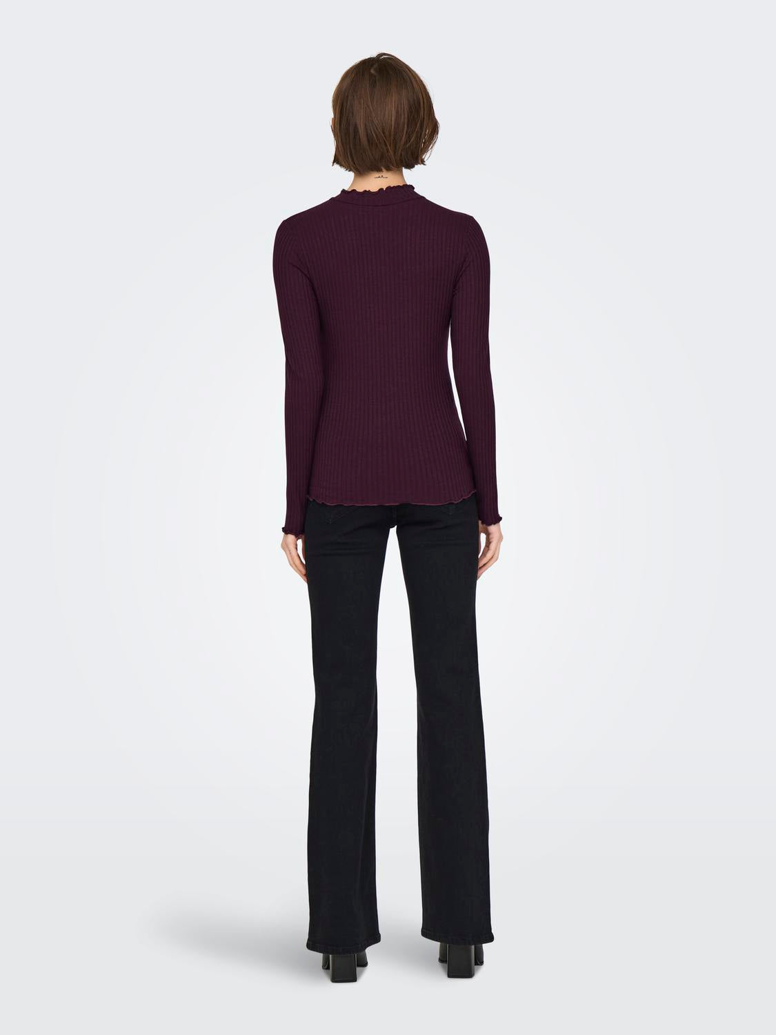 Jdyfransiska L/S Hi-Nck Top Jr