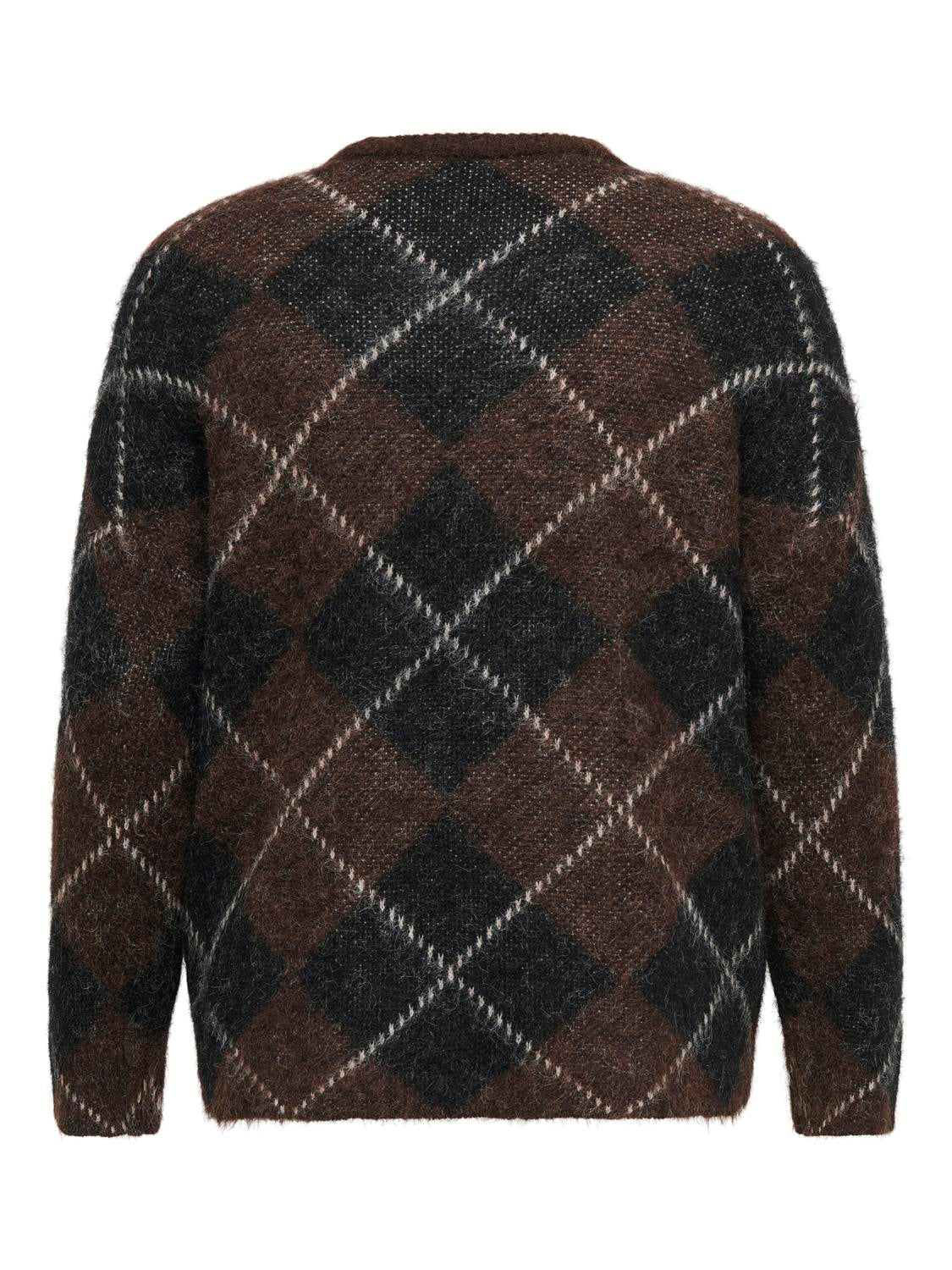 Carnoeme Pattern O-Neck